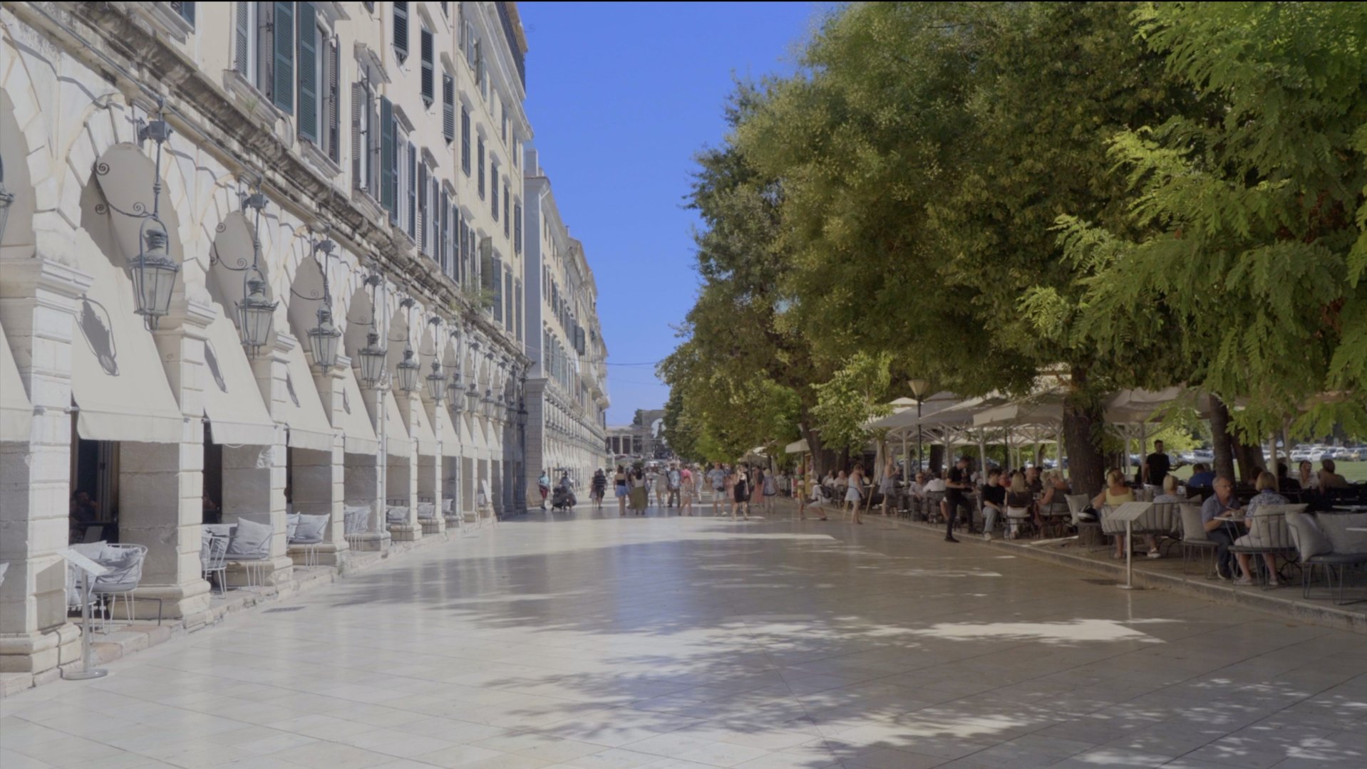 Corfu Liston Architecture