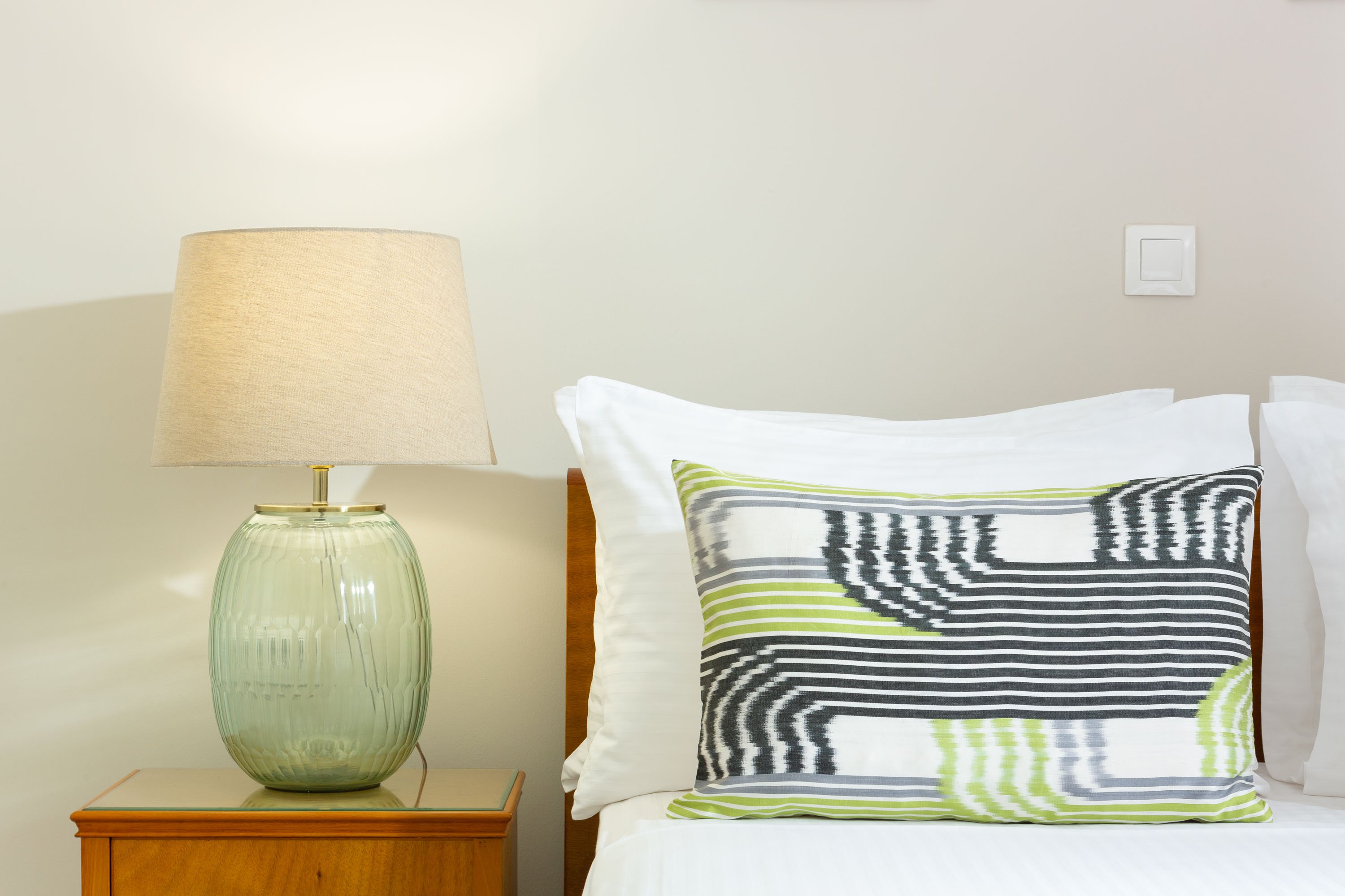 Apartment interior with cozy atmosphere