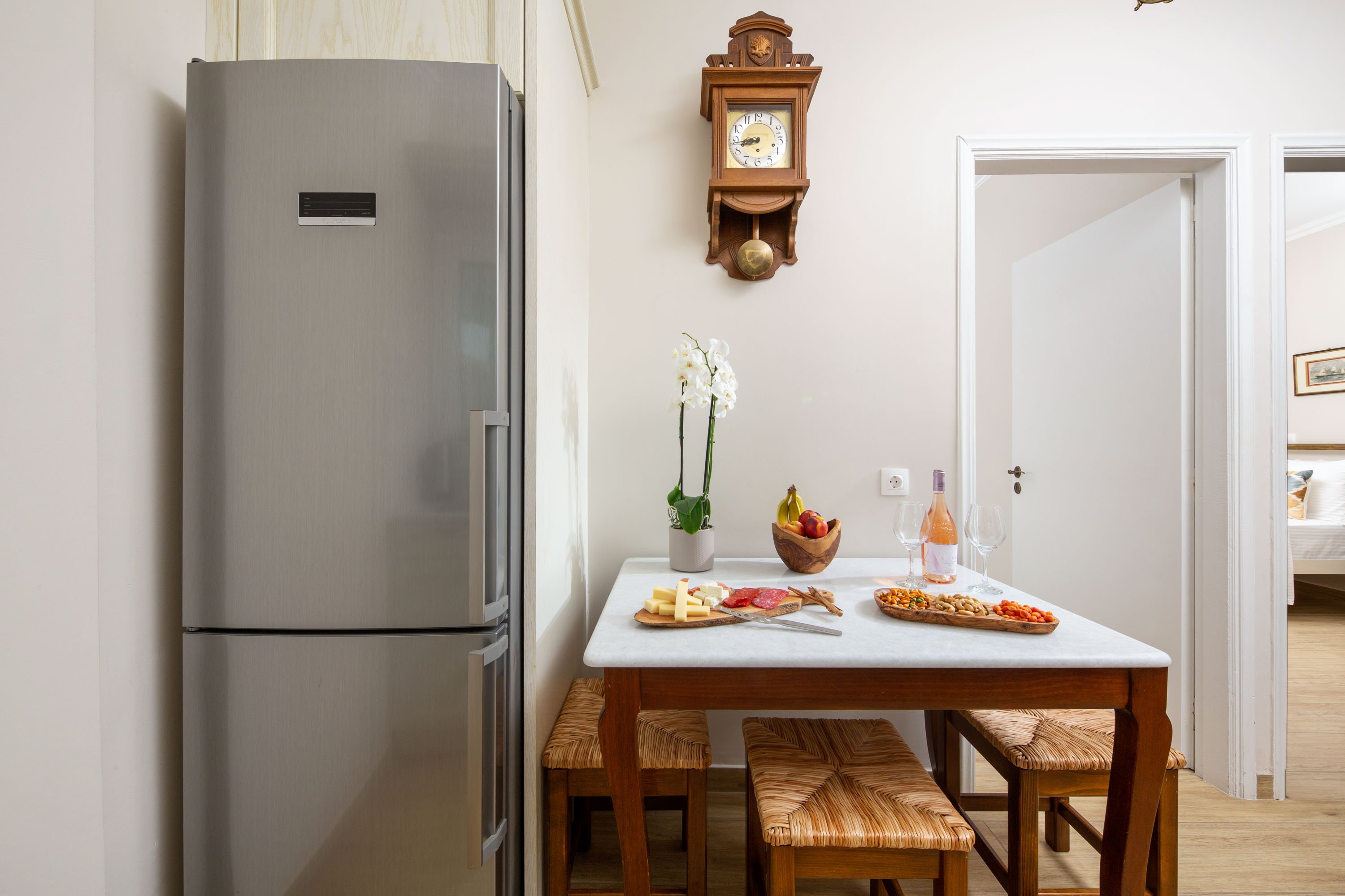 Two-bedroom apartment living area