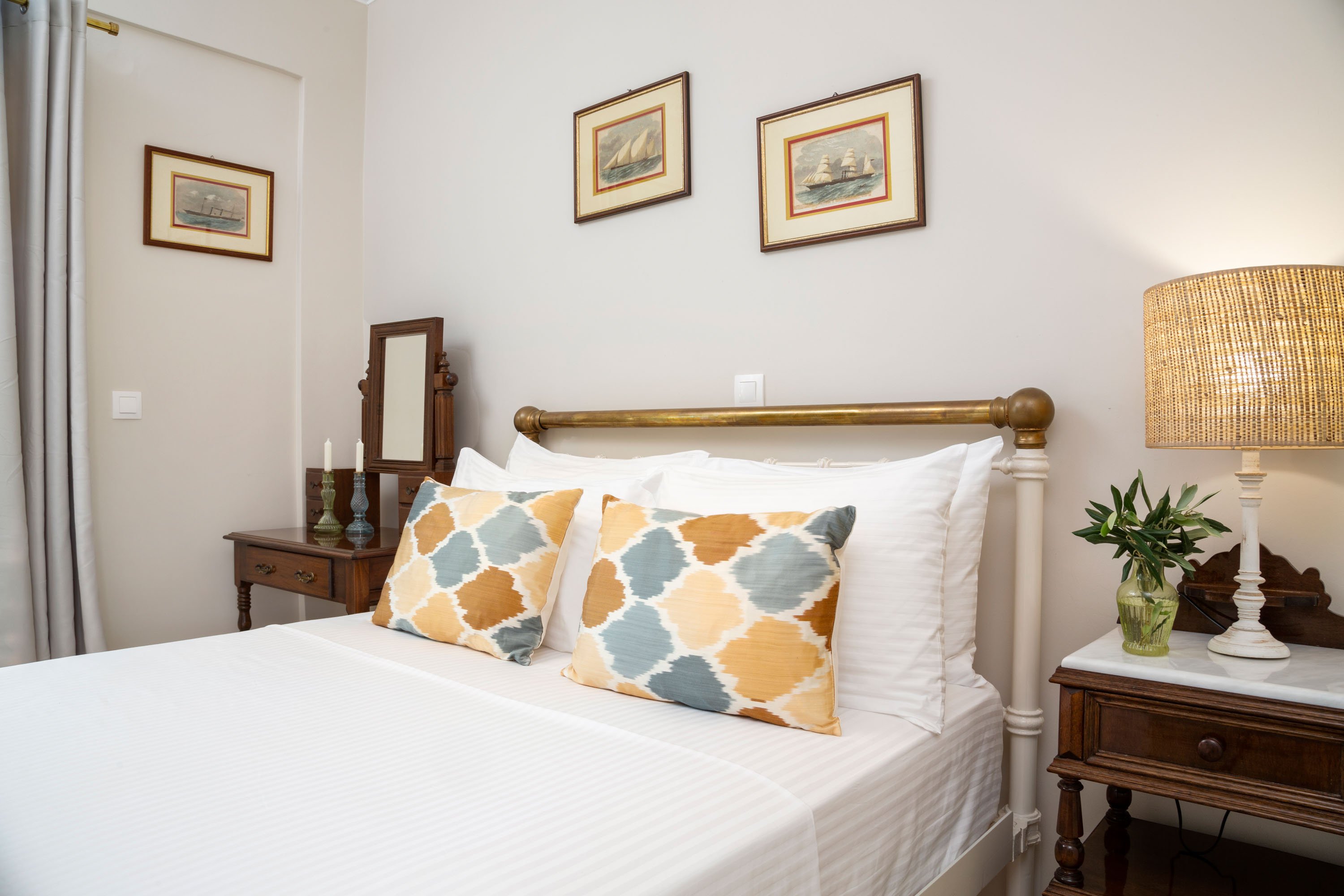 Bright apartment space with natural light