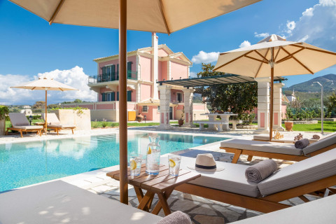 Living room with comfortable seating and traditional decor