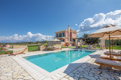 Kitchen with dishwasher and complete cookware