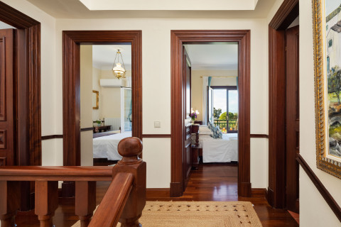 Hallway with traditional Corfiot details