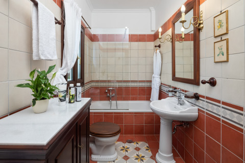 Interior architectural details and furnishings