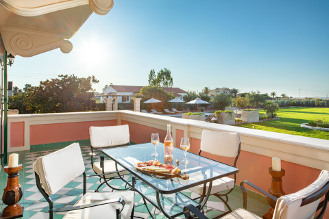 Panoramic views towards the Ionian Sea