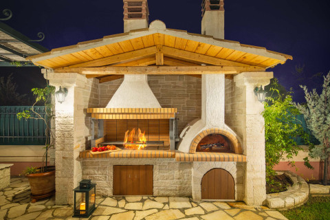 Sunset views from Villa Rose terrace